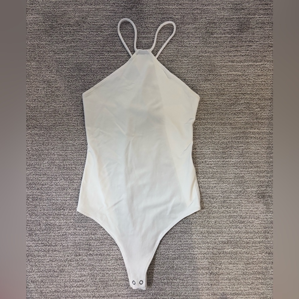 Abercrombie halter cross bodysuit
